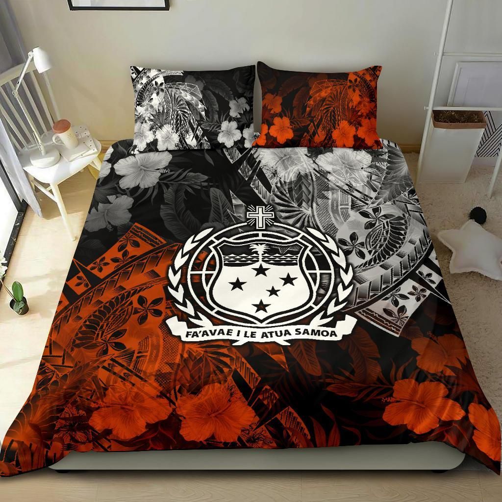 Samoa Polynesian Bedding Set - Vintage Polynesian Style