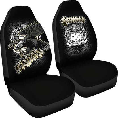 Samoa Polynesian Car Seat Covers - Samoa Eagle