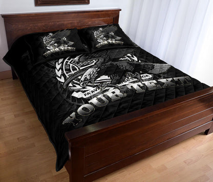 Samoa Polynesian Custom Personalised Quilt Bed Set - Samoa Eagle