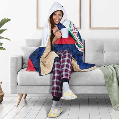 Samoa Polynesian Hooded Blanket - Legend of Samoa