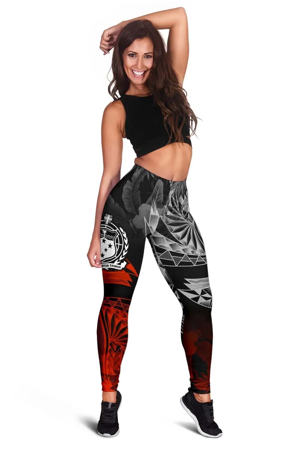 Samoa Polynesian Legging - Vintage Polynesian Style