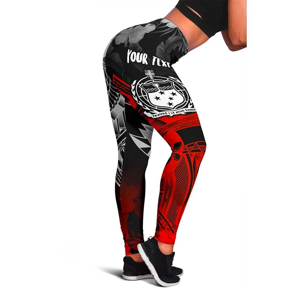 Samoa Polynesian Personalised  Legging - Vintage Polynesian Style