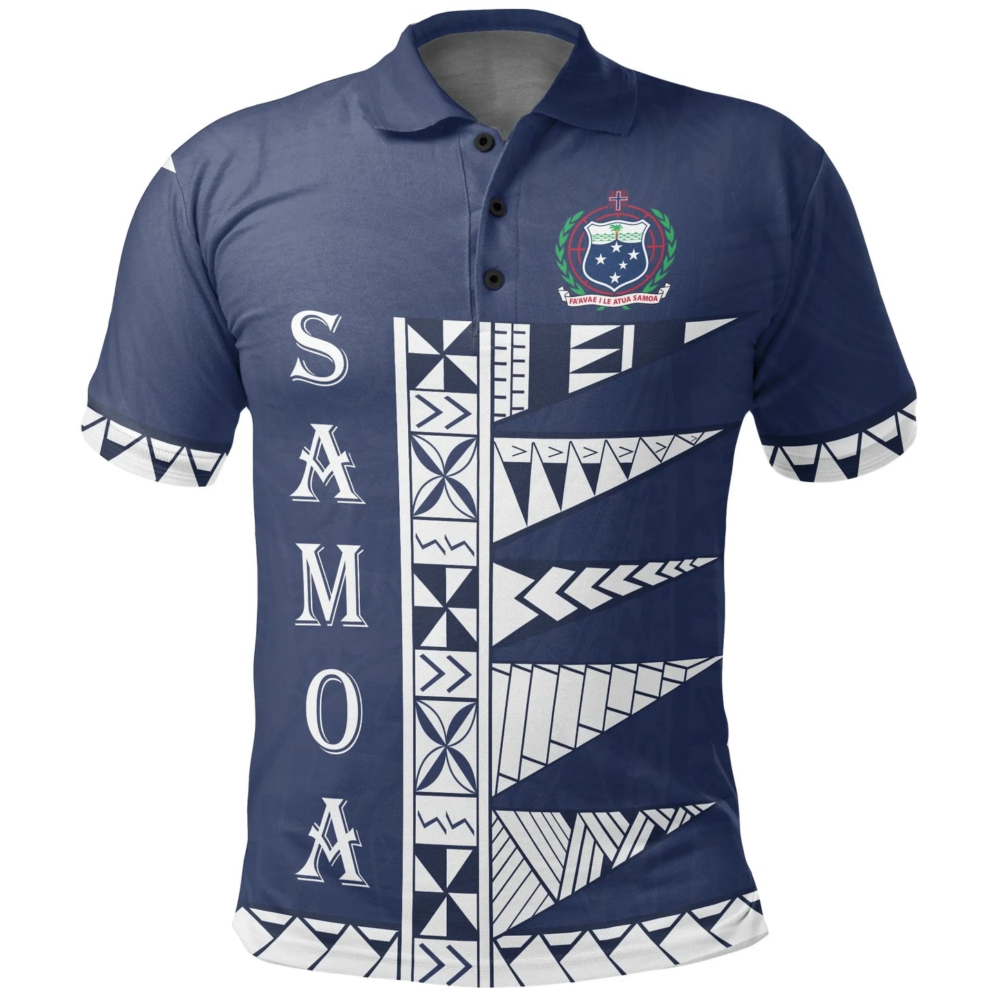 Samoa Polo Shirt - Samoa Coat Of Arms