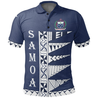 Samoa Polo Shirt - Samoa Coat Of Arms