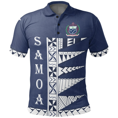Samoa Polo Shirt - Samoa Coat Of Arms