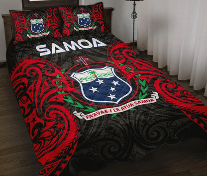 Samoa Polynesian Quilt Bed Set - Samoan Spirit