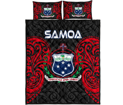 Samoa Polynesian Quilt Bed Set - Samoan Spirit