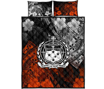 Samoa Polynesian Quilt Bed Set - Vintage Polynesian Style