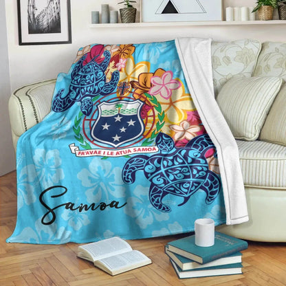 Samoa Premium Blanket - Tropical Style