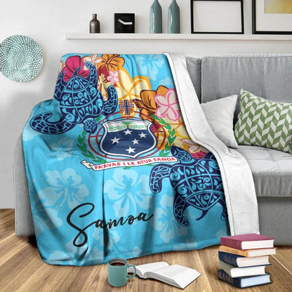 Samoa Premium Blanket - Tropical Style