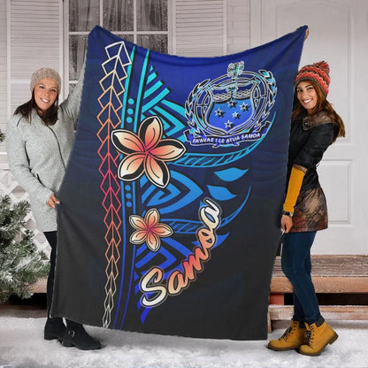 Samoa Premium Blanket - Vintage Tribal Mountain