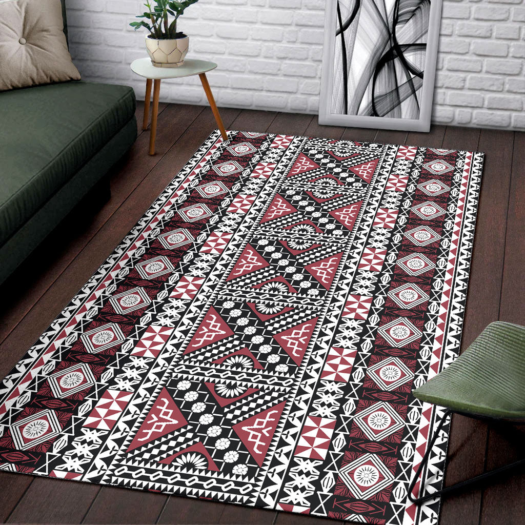 Samoa Area Rug Tapa Design