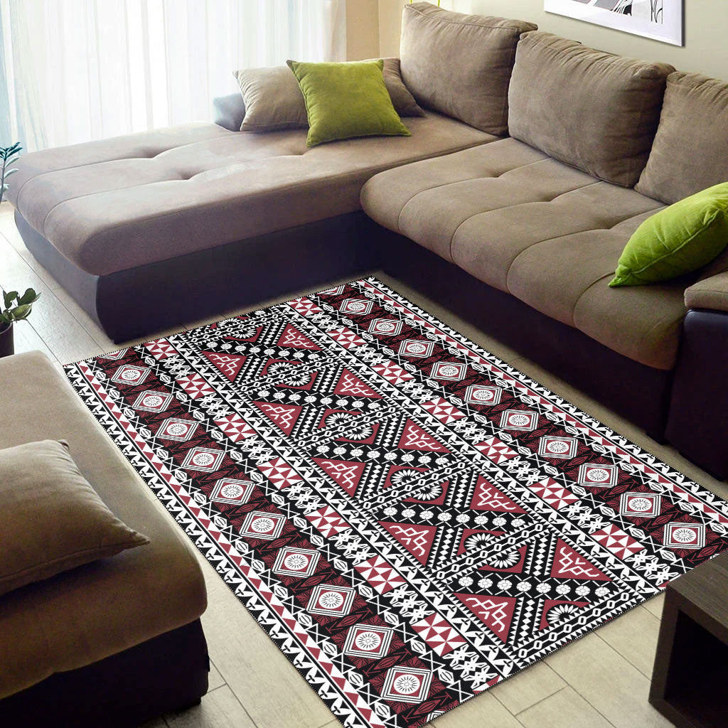 Samoa Area Rug Tapa Design