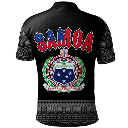 Samoa Polo Shirt Tribal Polynesia Printed Simple Style