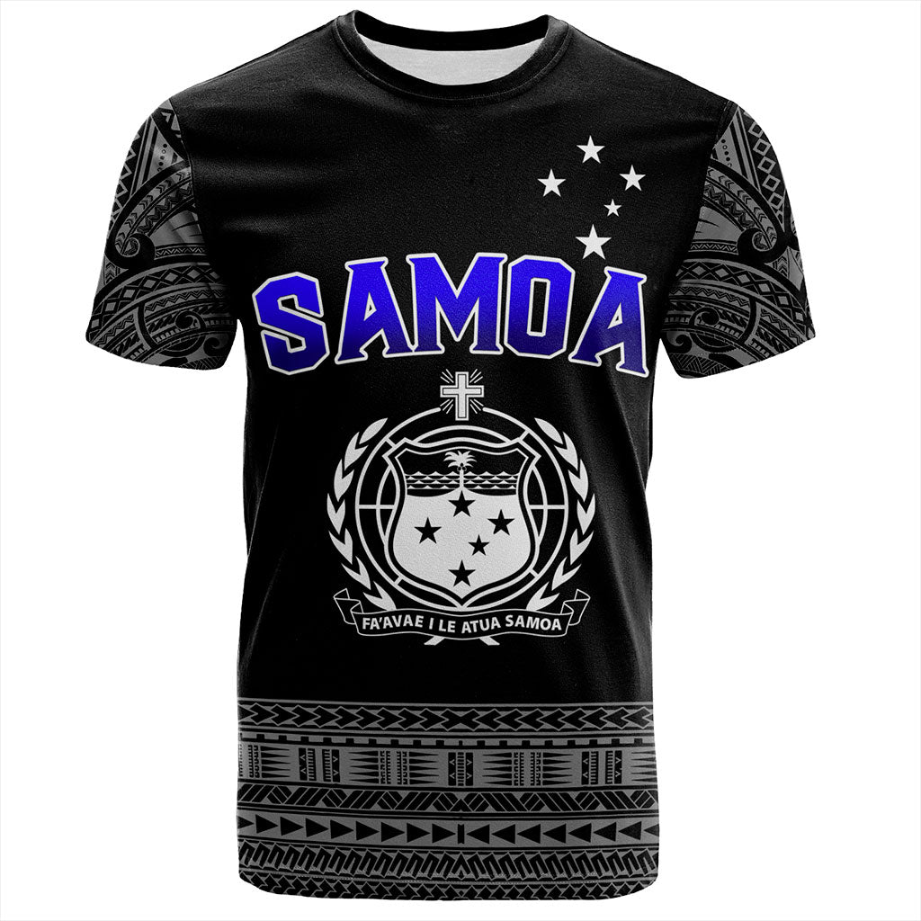 Samoa T-Shirt Tribal Polynesia Printed Simple Style