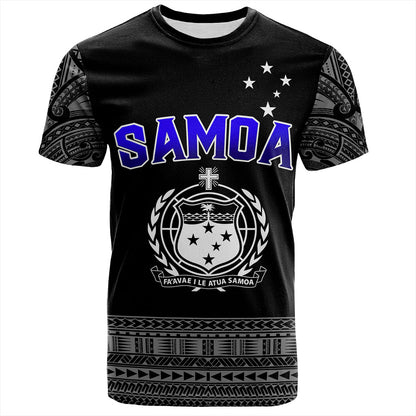 Samoa T-Shirt Tribal Polynesia Printed Simple Style