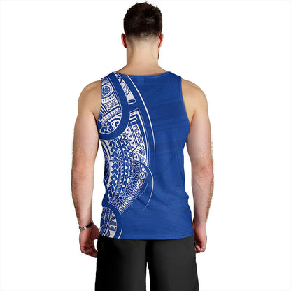 Samoa Tank Top Polynesia Tribal Pattern Coat Of Arms