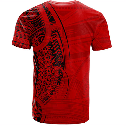 Samoa T-Shirt Polynesia Tribal Pattern Coat Of Arms