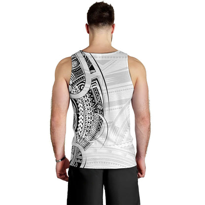 Samoa Tank Top Polynesia Tribal Pattern Coat Of Arms