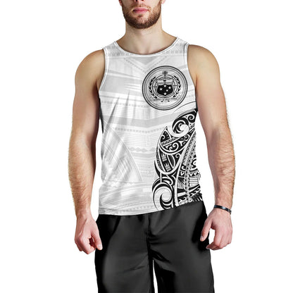 Samoa Tank Top Polynesia Tribal Pattern Coat Of Arms