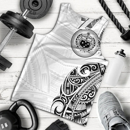 Samoa Tank Top Polynesia Tribal Pattern Coat Of Arms