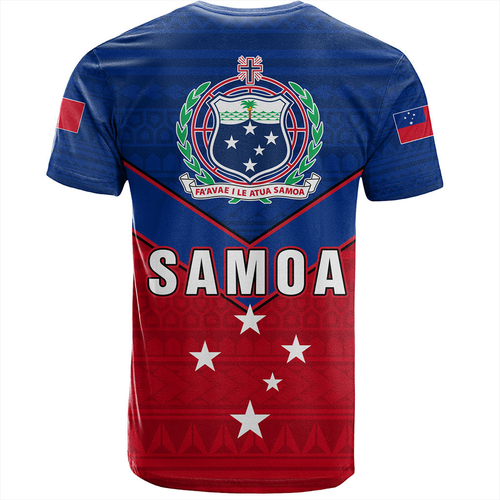 Samoa T-Shirt Custom Polynesian Tribal Sport Style