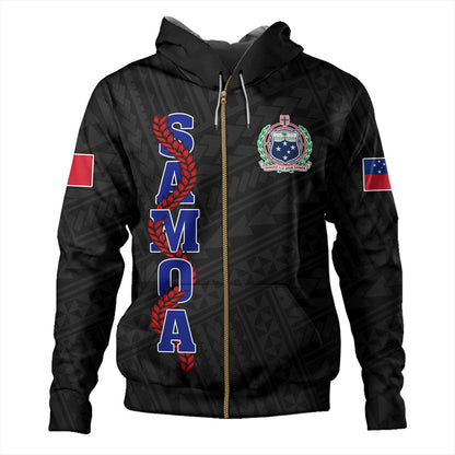 Samoa Hoodie Floral Ulafala Lei