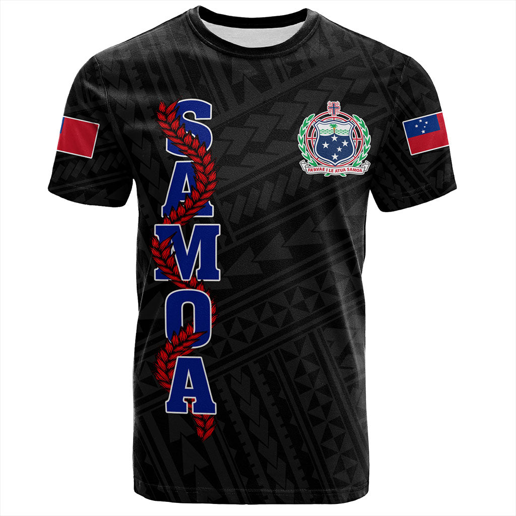 Samoa T-Shirt Floral Ulafala Lei