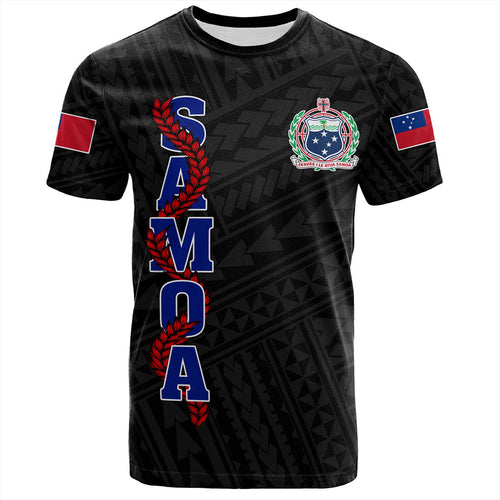 Samoa T-Shirt Floral Ulafala Lei