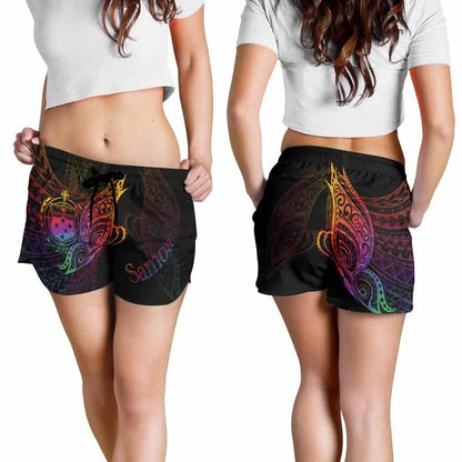 Samoa Women Shorts - Butterfly Polynesian Style