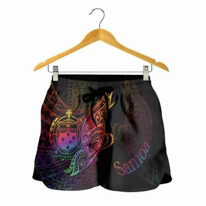 Samoa Women Shorts - Butterfly Polynesian Style