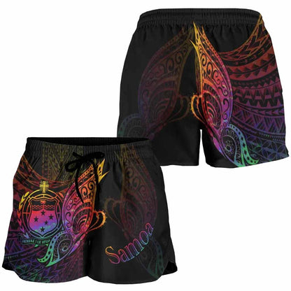 Samoa Women Shorts - Butterfly Polynesian Style