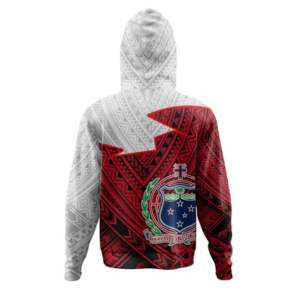 Samoa Hoodie Polynesian Tattoo Flag And Coat Of Arms