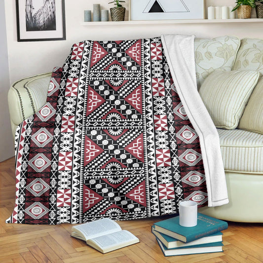 Samoa Premium Blanket Tapa Design