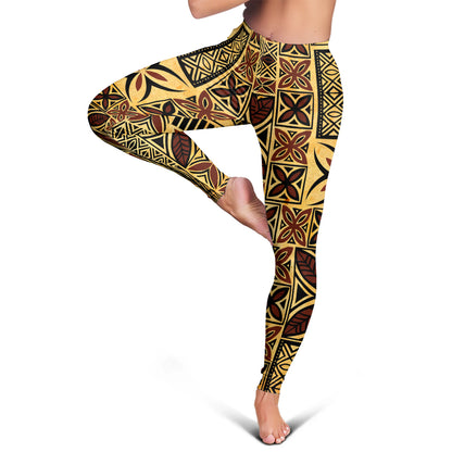 Samoa Legging Tapa Design Dobby Fabric