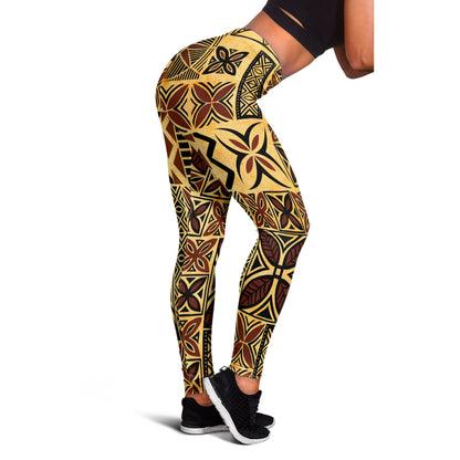 Samoa Legging Tapa Design Dobby Fabric