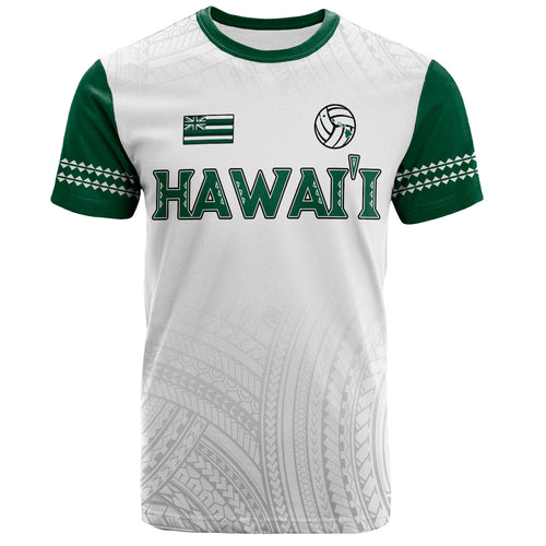 Hawaii T-Shirt Custom Hawaii Volleyball Team Polynesian Tattoo
