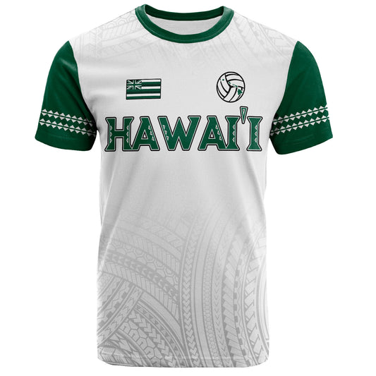 Hawaii T-Shirt Custom Hawaii Volleyball Team Polynesian Tattoo