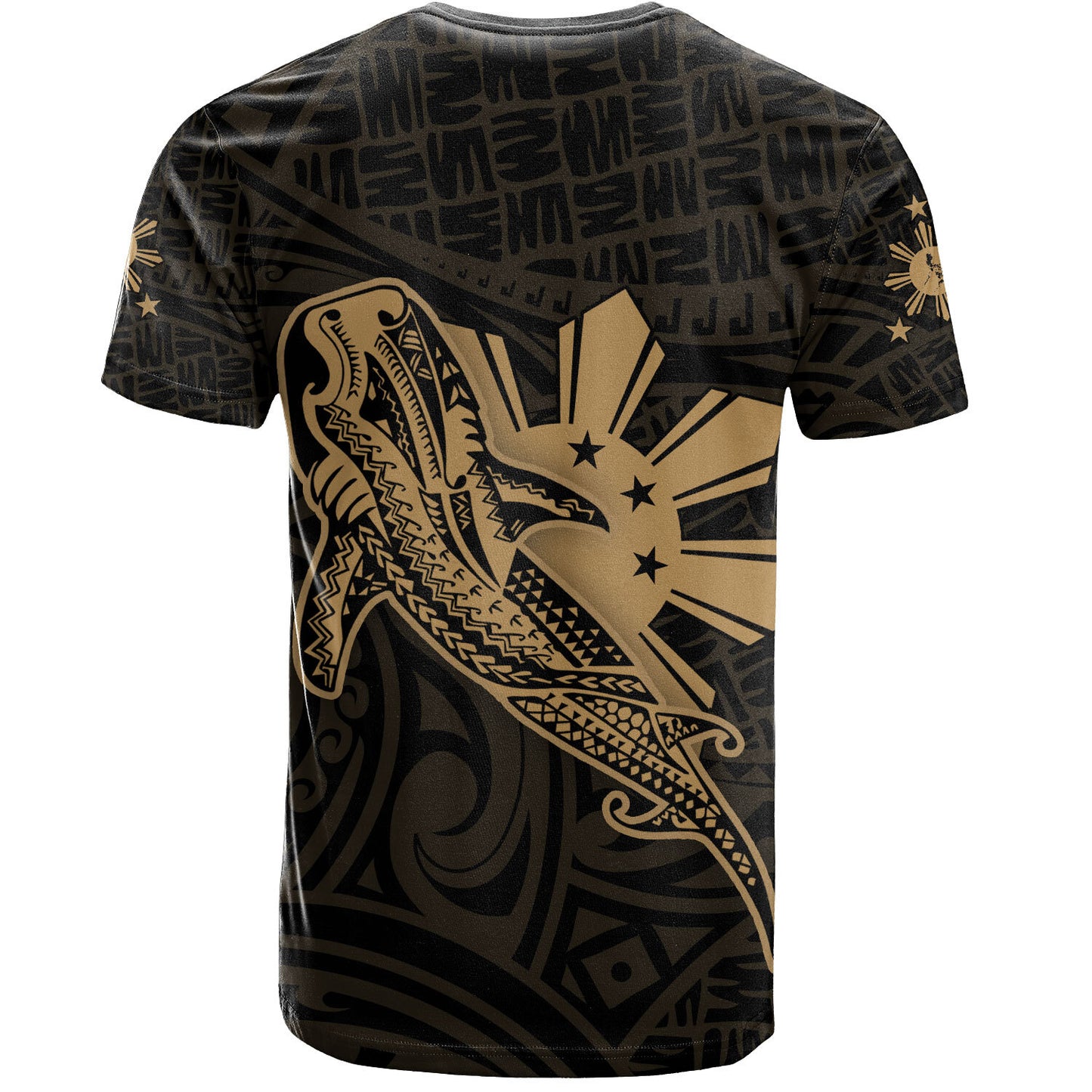 Philippines Filipinos T-Shirt Tribal Whale Shark
