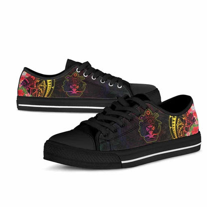 Solomon Islands Low Top Shoes - Tropical Hippie Style