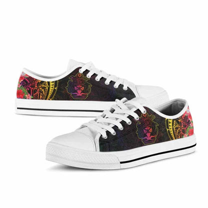Solomon Islands Low Top Shoes - Tropical Hippie Style