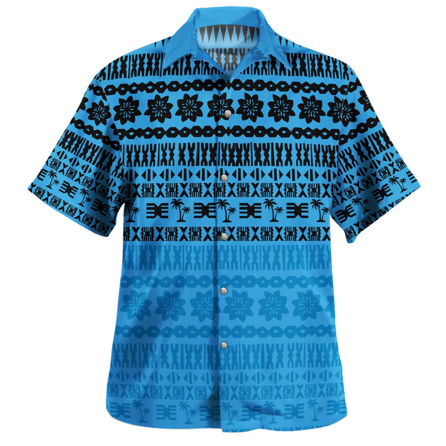 Fiji Combo Puletasi And Shirt Pattern Tribal