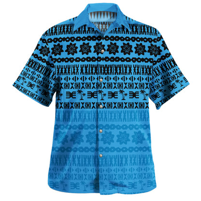 Fiji Combo Puletasi And Shirt Pattern Tribal