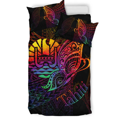 Tahiti Bedding Set - Butterfly Polynesian Style