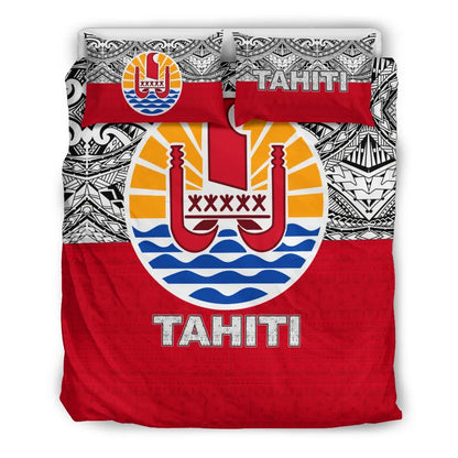 Tahiti Duvet Cover Set - Polynesian Design