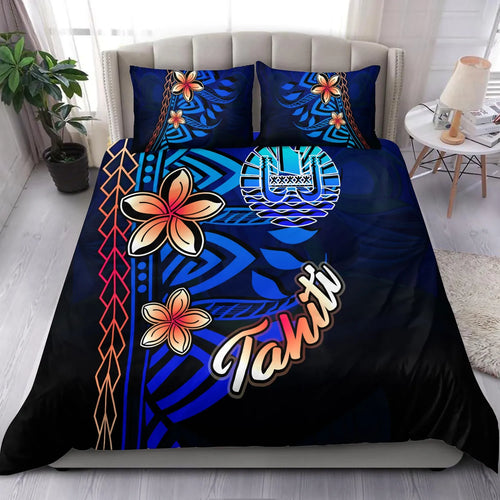 Tahiti Bedding Set - Vintage Tribal Mountain