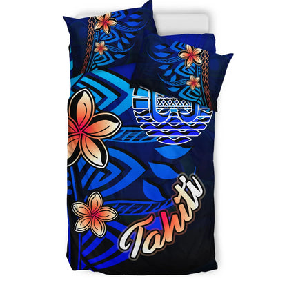 Tahiti Bedding Set - Vintage Tribal Mountain