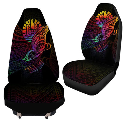 Tahiti Car Seat Cover - Butterfly Polynesian Style