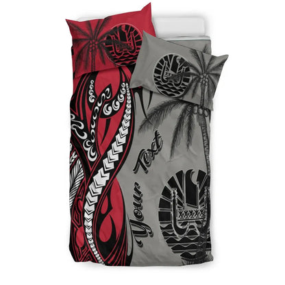 Tahiti Custom Personalized Bedding Set - Classical Coconut Tree