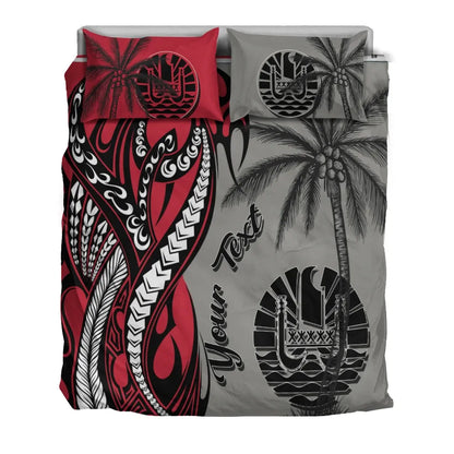 Tahiti Custom Personalized Bedding Set - Classical Coconut Tree
